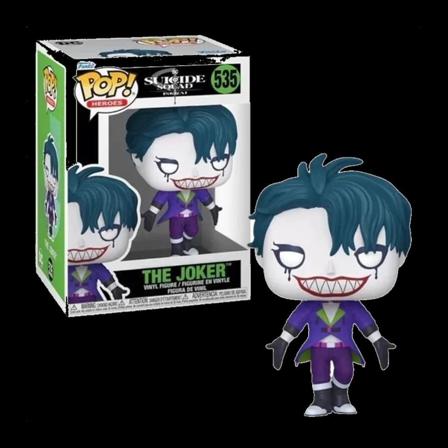 FUNKO POP! HEROES DC: SYICIDE SQUAD ISEKAI - THE JOKER #535 VINYL FIGURE