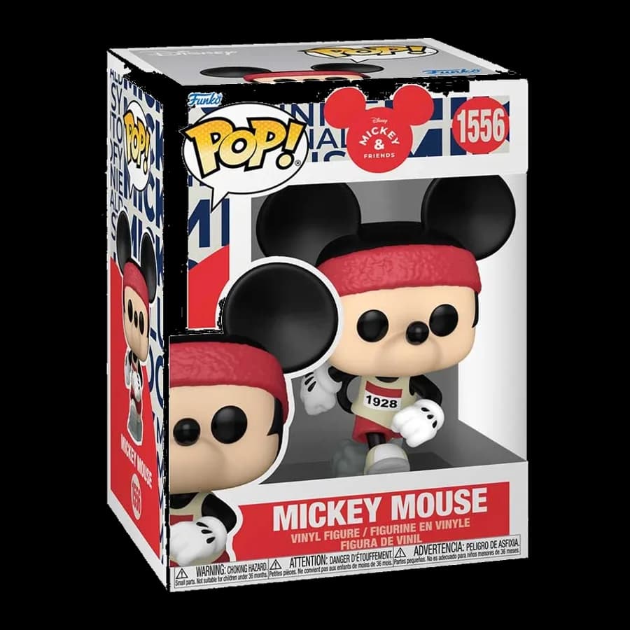 FUNKO POP! DISNEY: MICKEY AND FRIENDS - MICKEY MOUSE (RUNNER) #1556 VINYL FIGURE