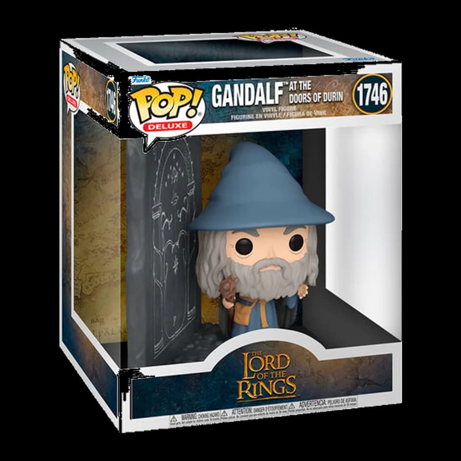 FUNKO POP! DELUXE: THE LORD OF THE RINGS - GANDALF AT THE DOORS OF DURIN #1746 VINYL FIGURE
