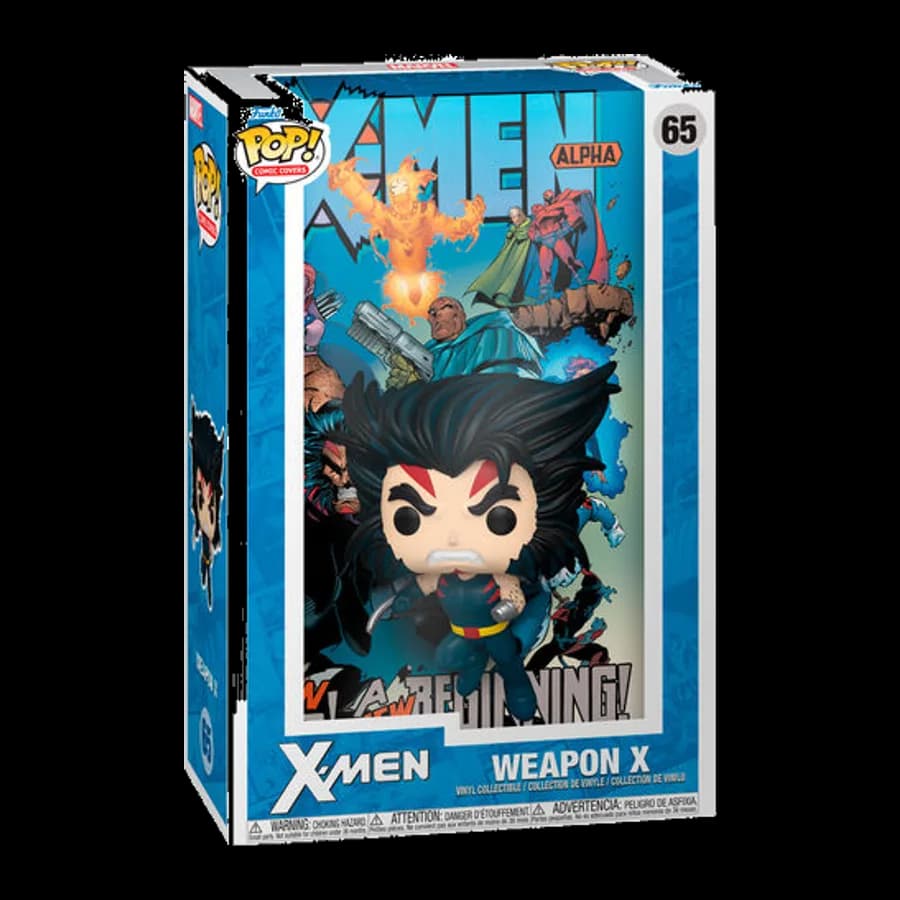 FUNKO POP! COMIC COVER MARVEL: X-MEN - WEAPON X #65 VINYL FIGURE (6'')