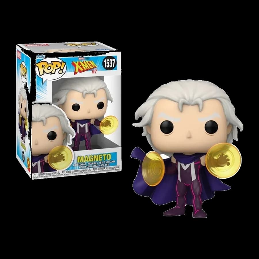 FUNKO POP! MARVEL: X-MEN '97 - MAGNETO #1537 BOBBLE-HEAD VINYL FIGURE