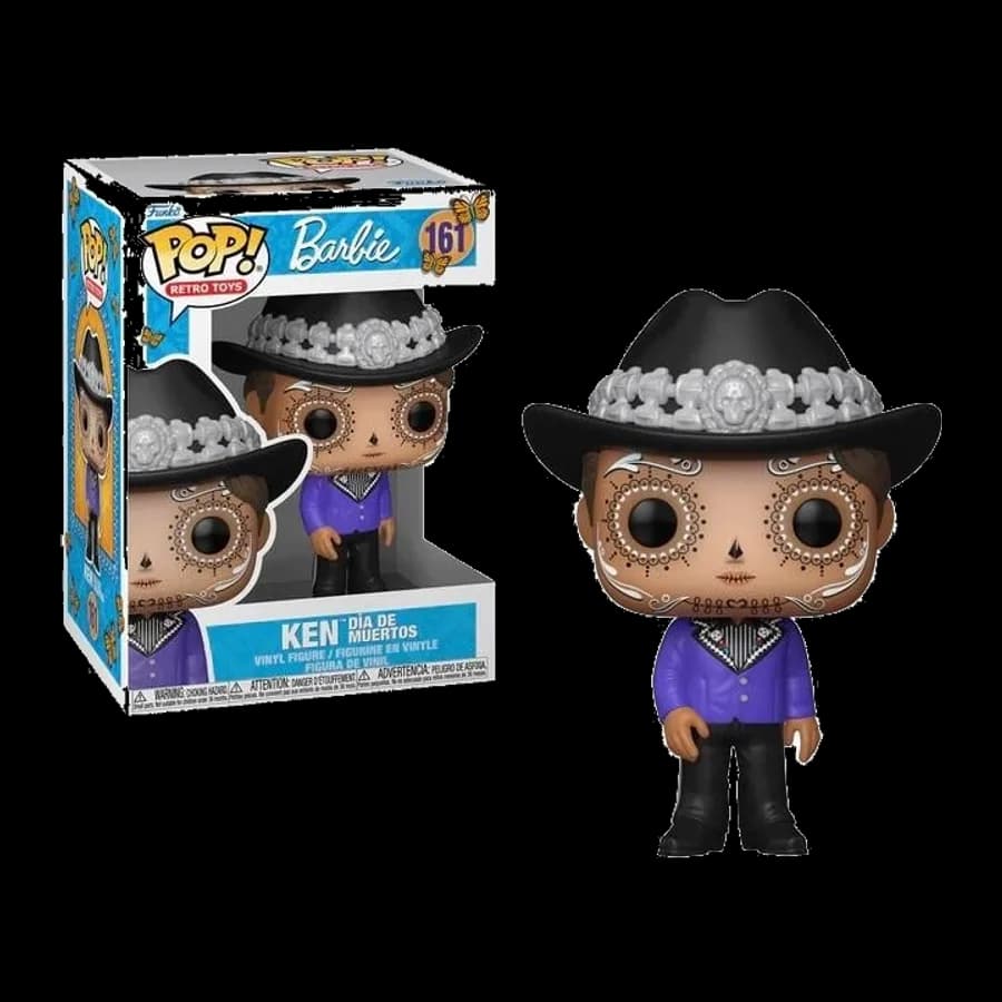 FUNKO POP! RETRO TOYS: BARBIE - KEN DIA DE MUERTOS #161 VINYL FIGURE