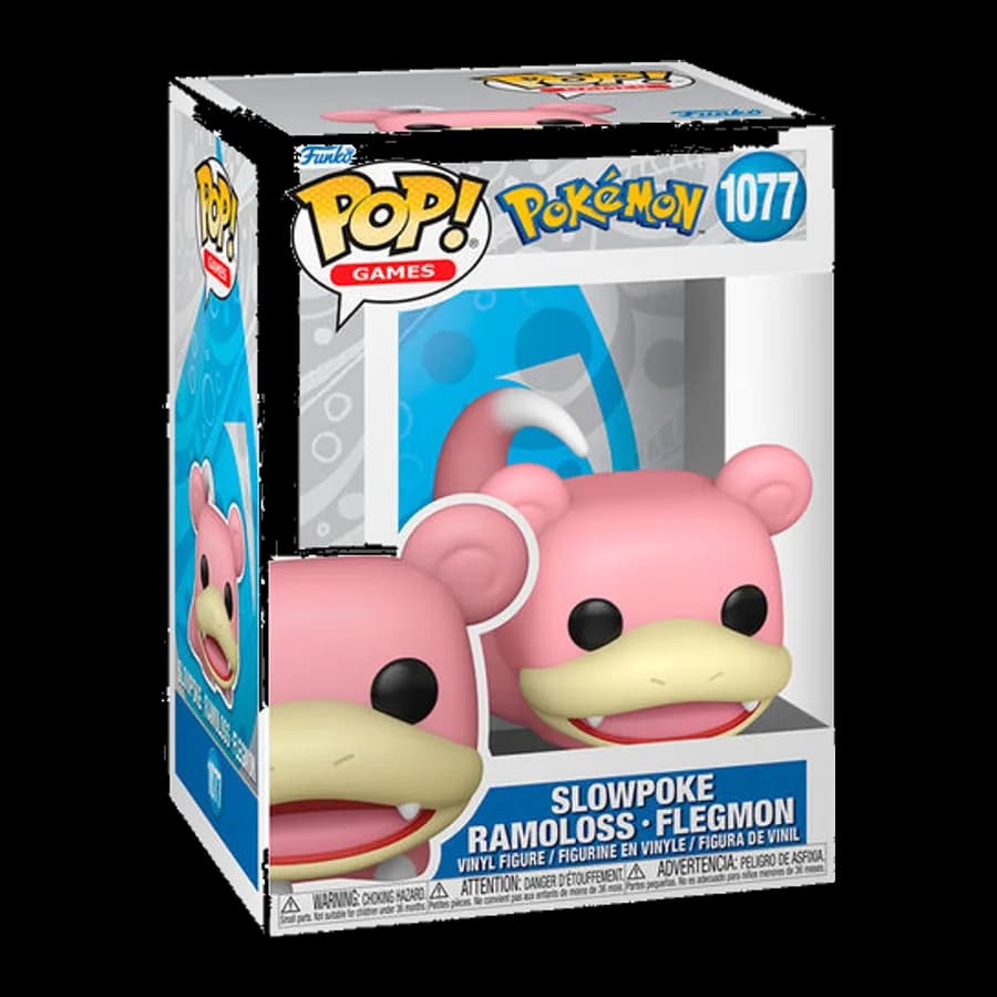 FUNKO POP! GAMES: POKEMON - SLOWPOKE RAMOLOSS / FLEGMON #1077 VINYL FIGURE