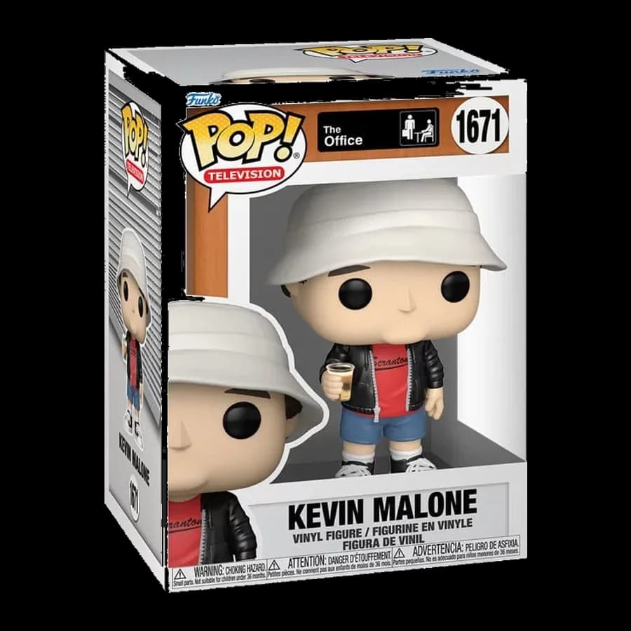 FUNKO POP! TELEVISION: THE OFFICE - KEVIN MALONE #1671 VINYL FIGURE