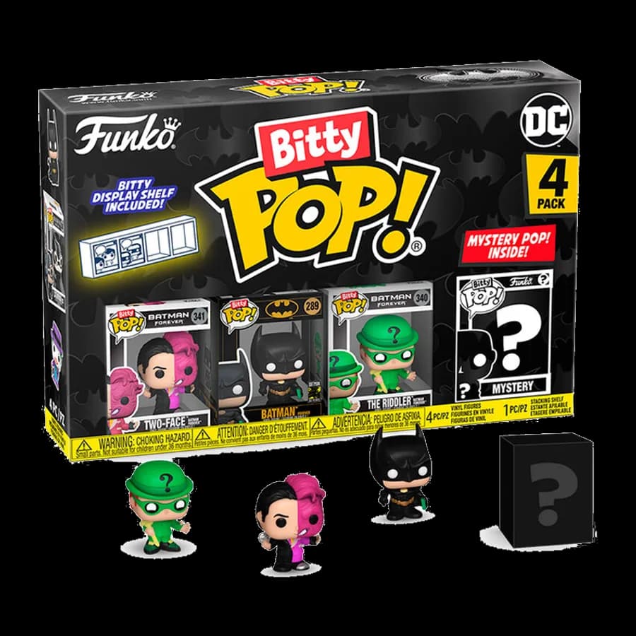 FUNKO BITTY POP! 4-PACK DC: BATMAN 85th - TWO FACE VINYL FIGURES