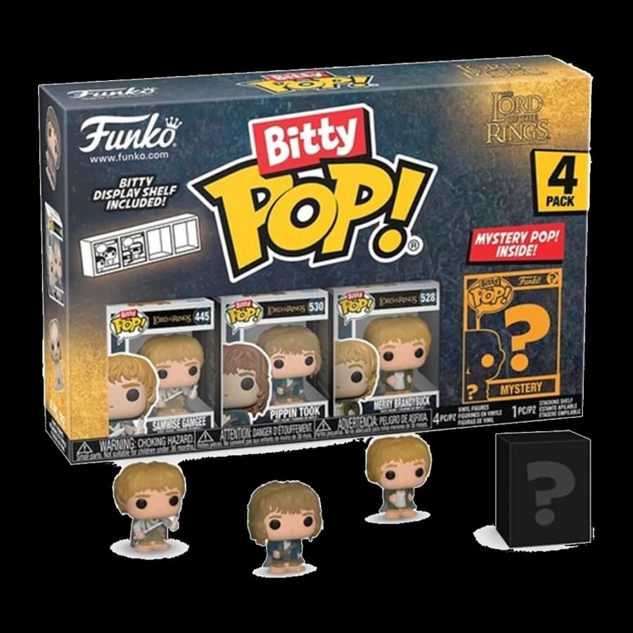 FUNKO BITTY POP! 4-PACK: THE LORD OF THE RINGS - SAMWISE VINYL FIGURES