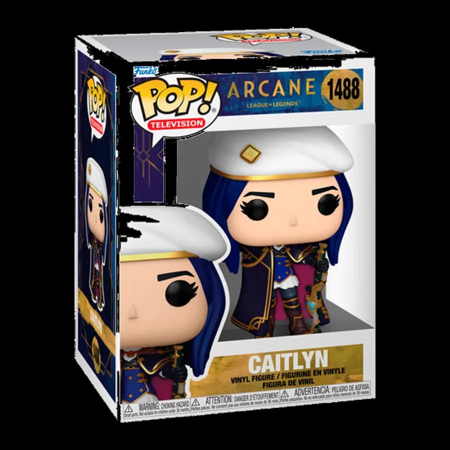 FUNKO POP! TELEVISION: ARCANE LEAGUE OF LEGENDS - CAITLYN #1488 VINYL FIGURE