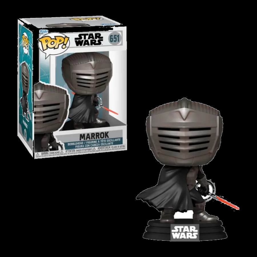 FUNKO POP! STAR WARS: AHSOKA - MARROK #651 BOBBLE-HEAD VINYL FIGURE