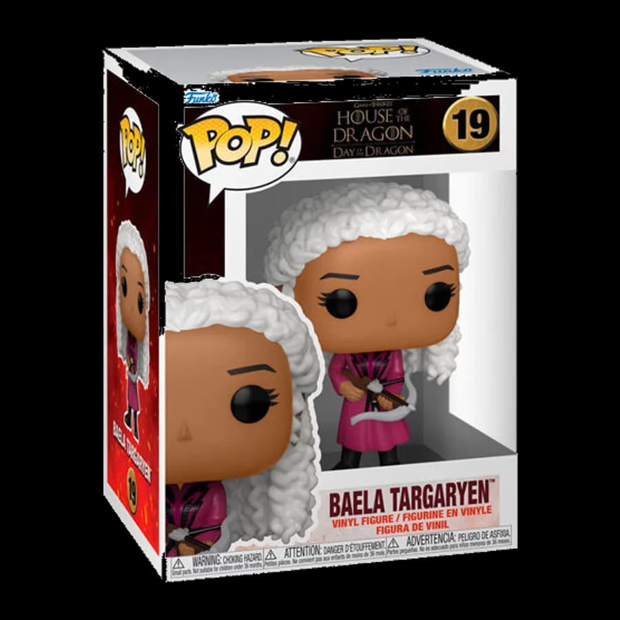 FUNKO POP! TELEVISION: HOUSE OF THE DRAGON - BAELA TARGARYEN #19 VINYL FIGURE