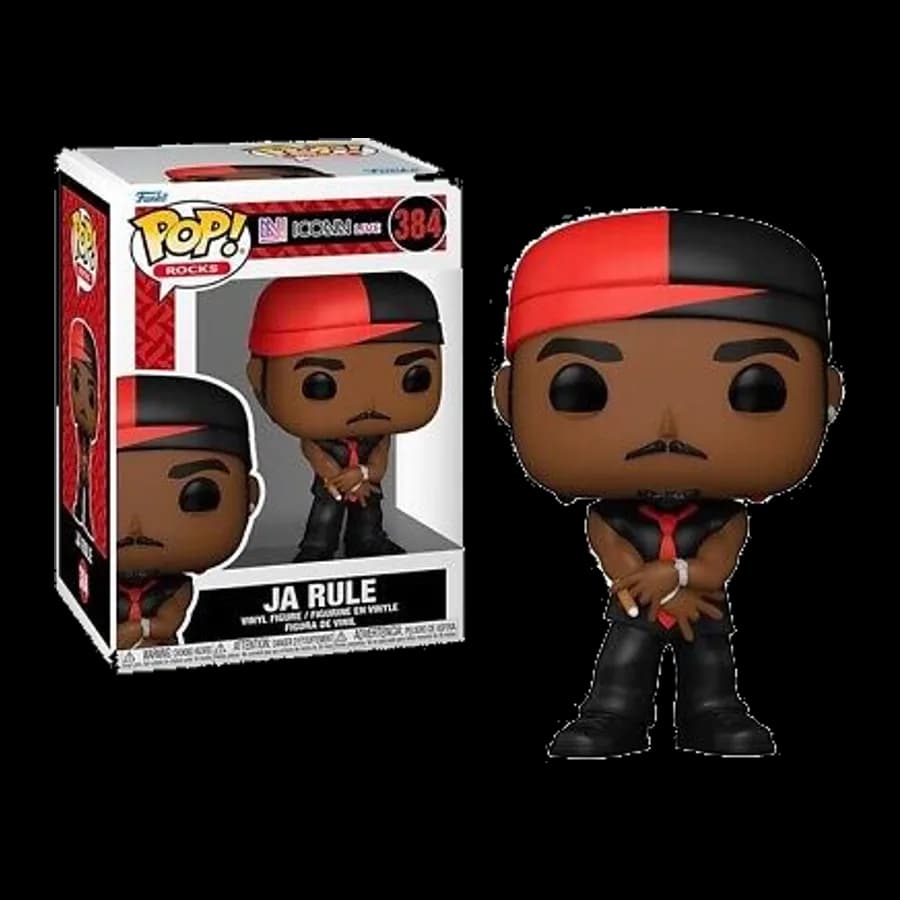 FUNKO POP! ROCKS: ICONN LIVE - JA RULE #384 VINYL FIGURE