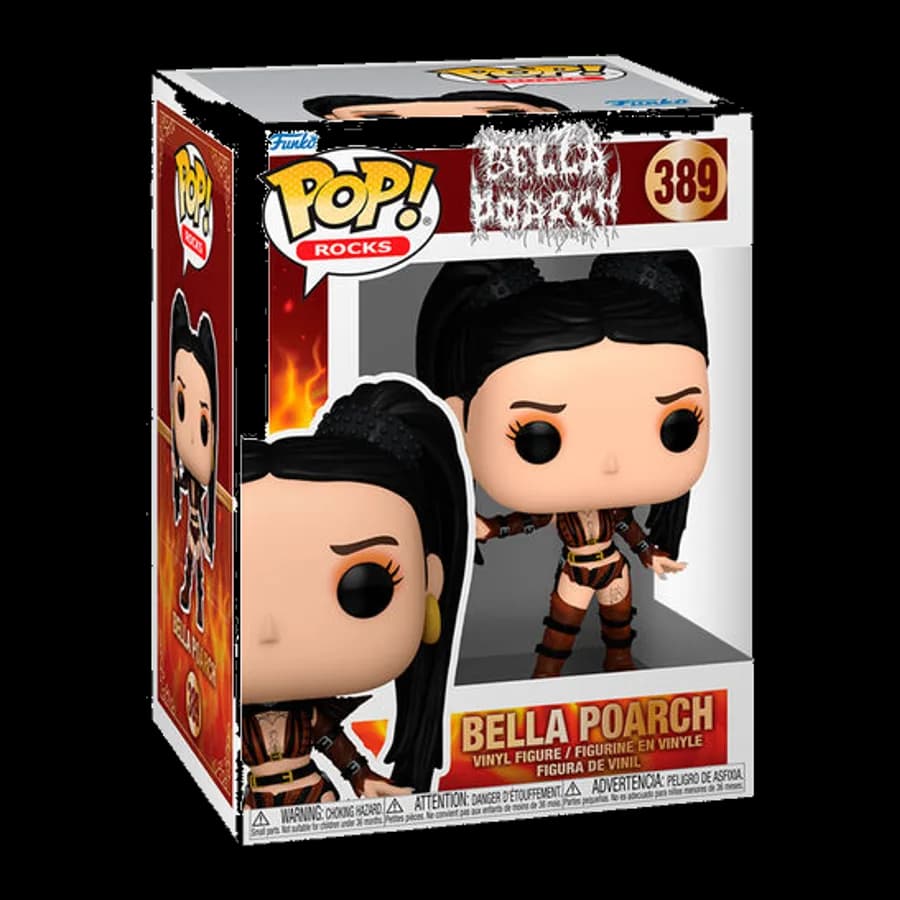 FUNKO POP! ROCKS: BELLA POARCH - BELLA POARCH (INFERNO) #389 VINYL FIGURE