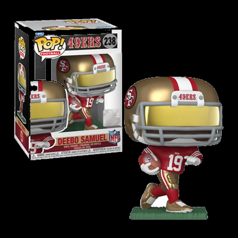 FUNKO POP! FOOTBALL: NFL SAN FRANCISCO 49ers - DEEBO SAMUEL #238 VINYL FIGURE