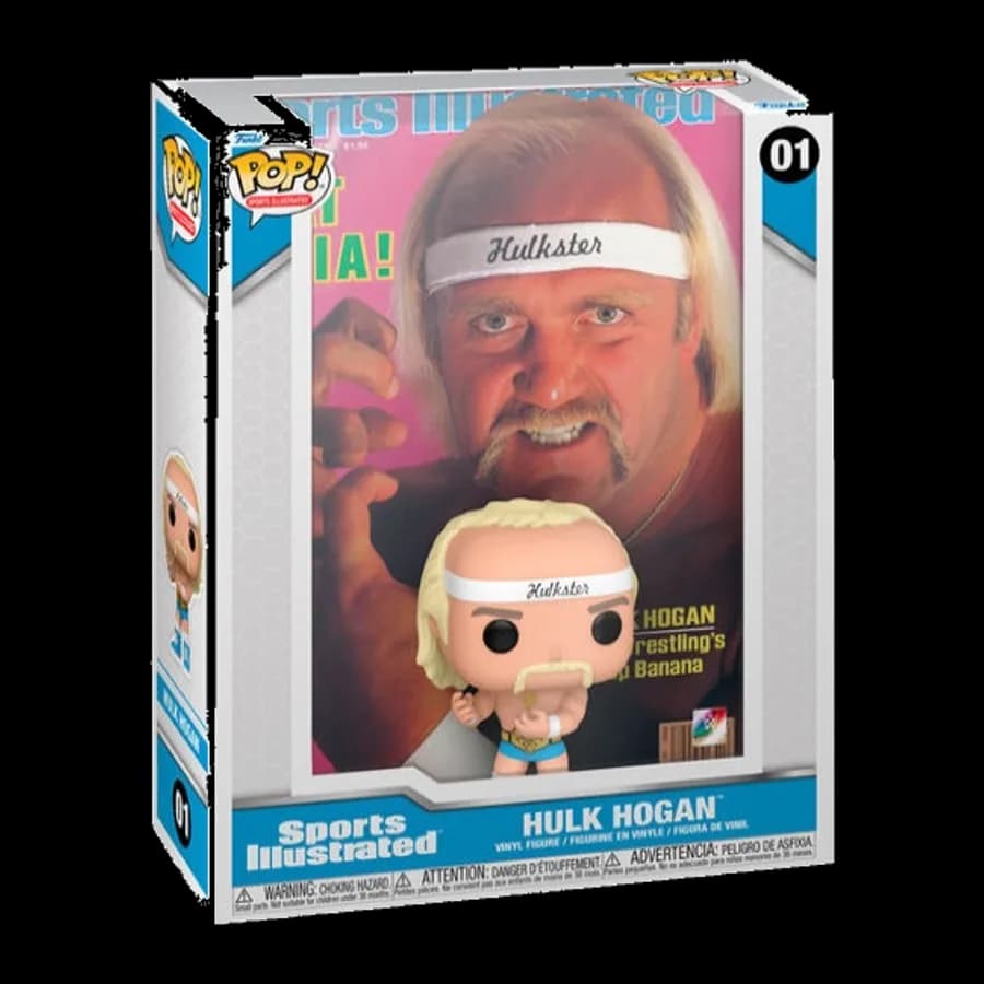 FUNKO POP! MAGAZINE COVER: SPORTS ILLUSTRATED - HULK HOGAN WWE #01 VINYL FIGURE