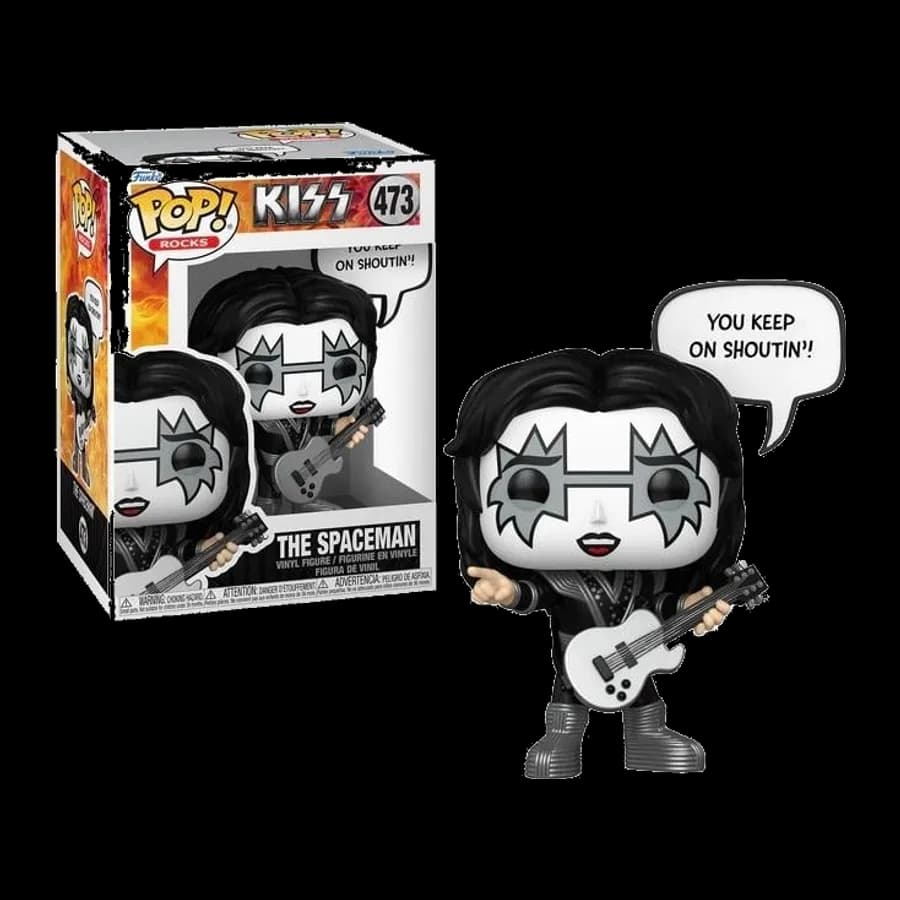 FUNKO POP! ROCKS: KISS - THE SPACEMAN (ROCK & ROLL ALL NIGHT) #473 VINYL FIGURE