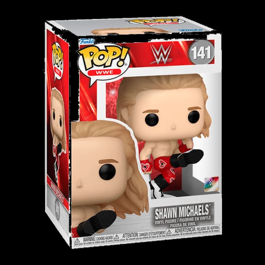 FUNKO POP! WWE: WWE - SHAWN MICHAELS (SWEET CHIN MUSIC) #141 VINYL FIGURE