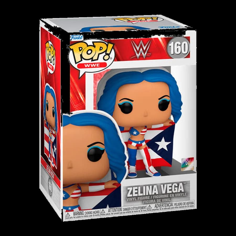FUNKO POP! WWE - ZELINA VEGA #160 VINYL FIGURE