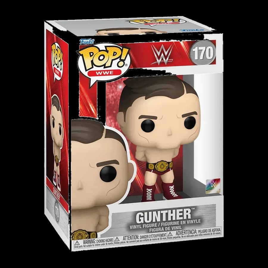 FUNKO POP! WWE - GUNTHER #170 VINYL FIGURE