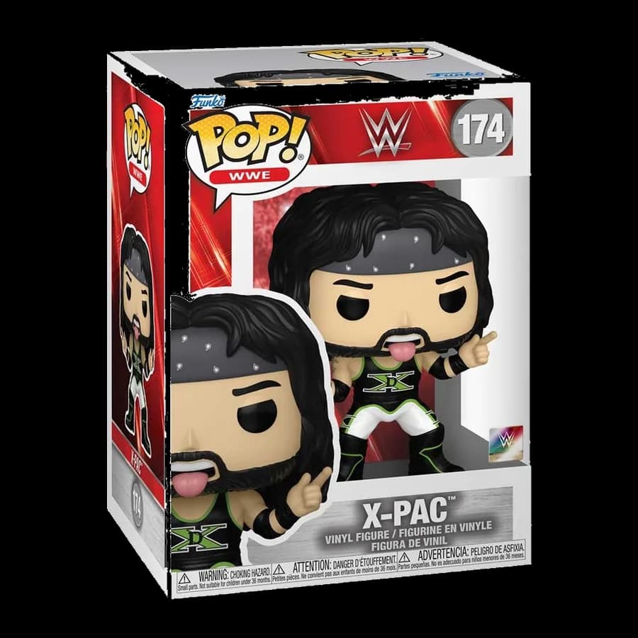 FUNKO POP! WWE - X-PAC #174 VINYL FIGURE