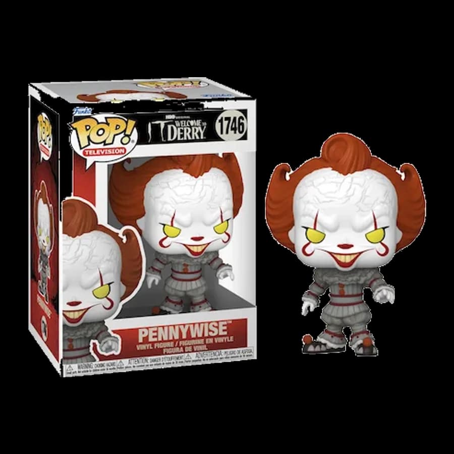 FUNKO POP! TELEVISION: WELCOME TO DERRY - PENNYWISE #1746 VINYL FIGURE
