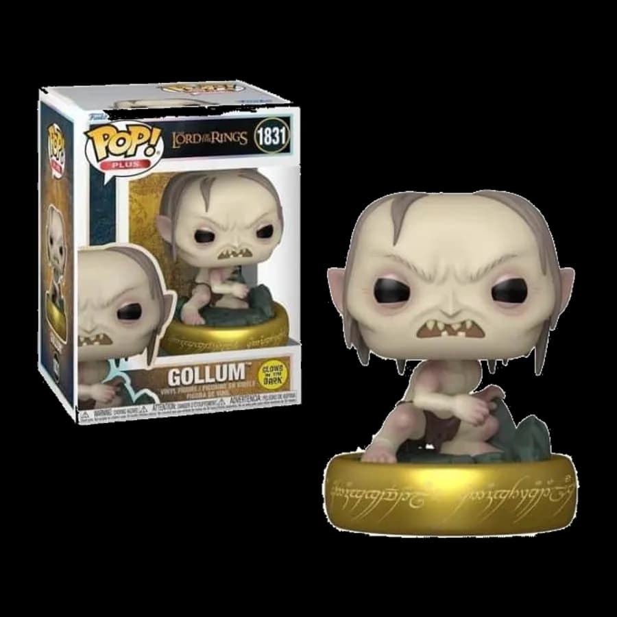 FUNKO POP! PLUS: THE LORD OF THE RINGS - GOLLUM (GLOWS IN THE DARK) #1831 VINYL FIGURE