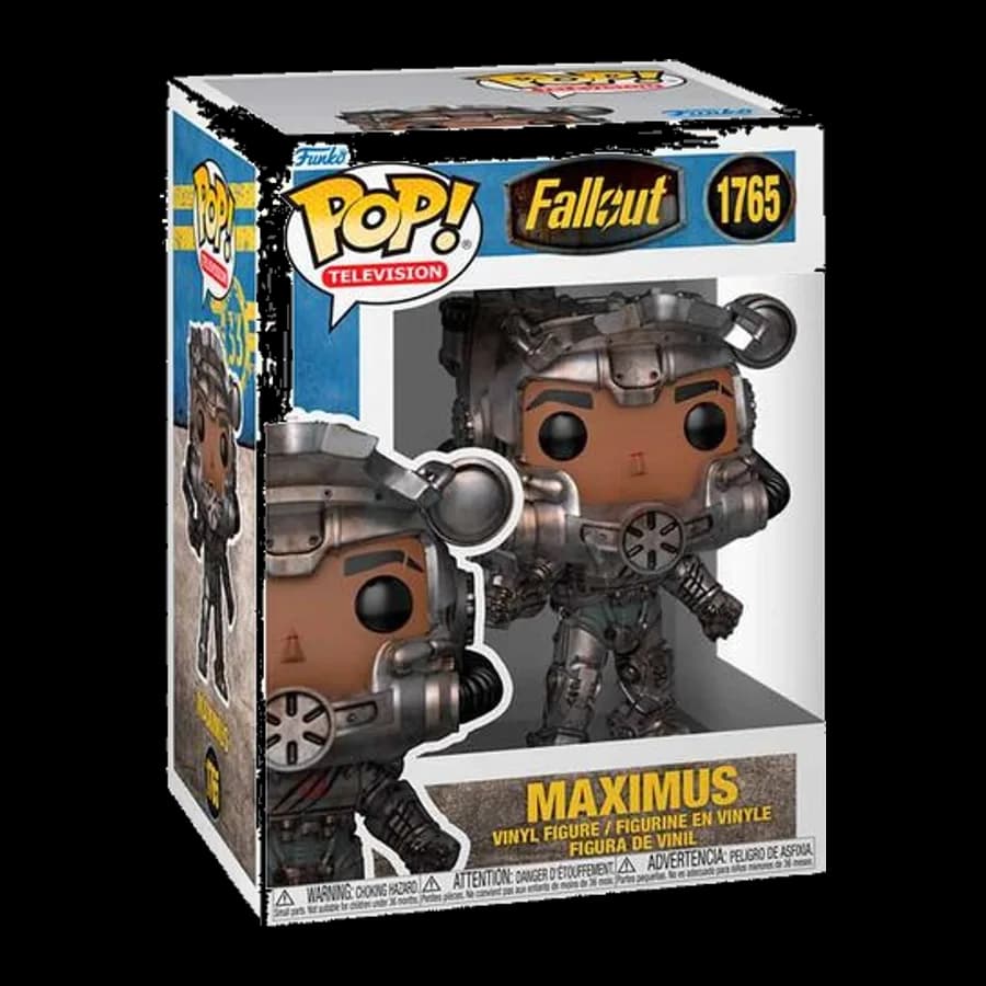 FUNKO POP! TELEVISION: FALLOUT - MAXIMUS #1765 VINYL FIGURE