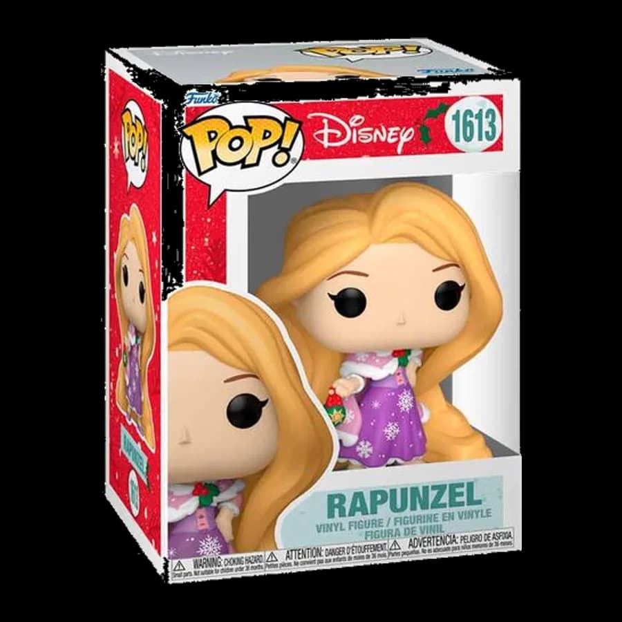 FUNKO POP! DISNEY: PRINCESS HOLIDAY - RAPUNZEL #1613 VINYL FIGURE