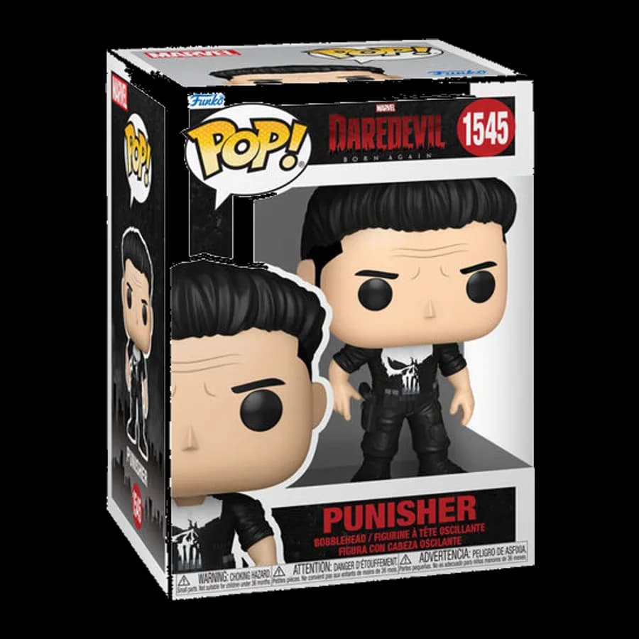 FUNKO POP! MARVEL: DAREDEVIL BORN AGAIN - PUNISHER #1545 VINYL FIGURE