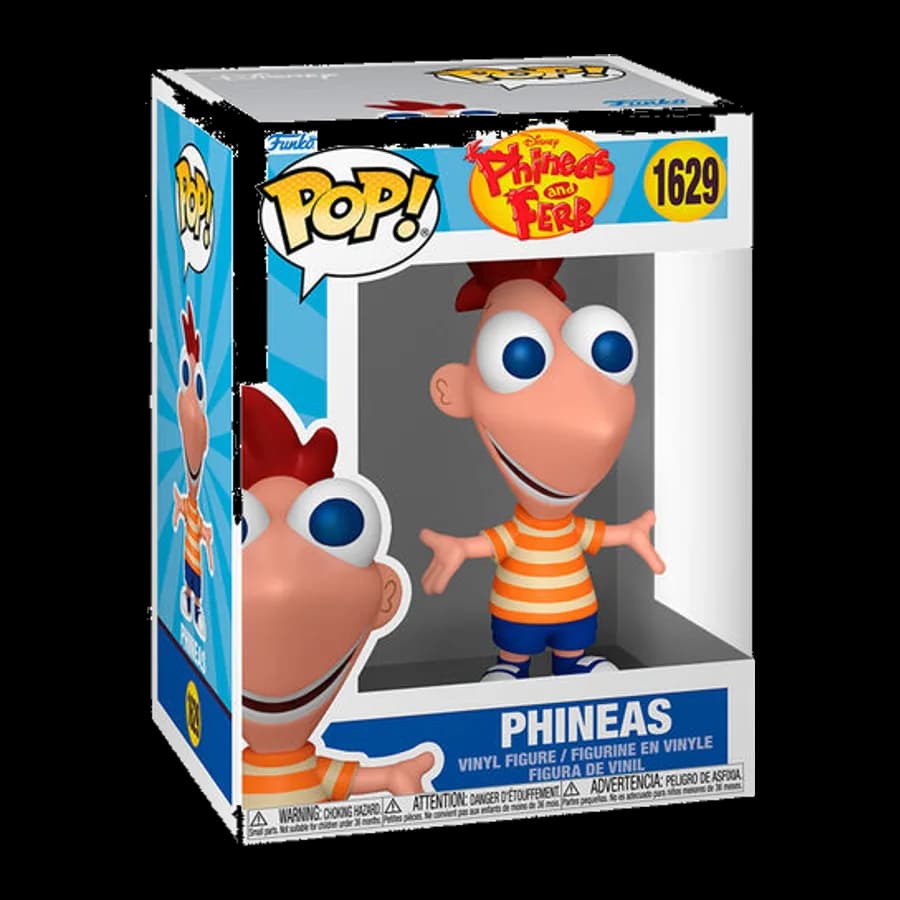 FUNKO POP! DISNEY: PHINEAS AND FERB - PHINEAS #1629 VINYL FIGURE