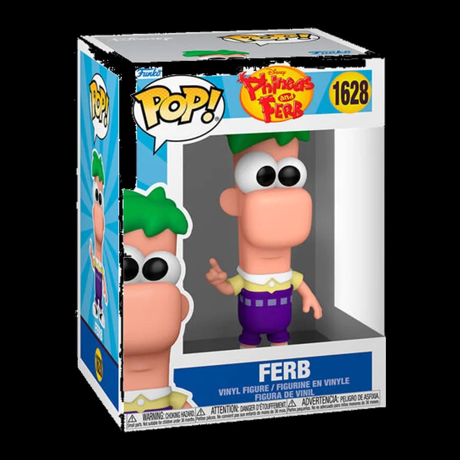 FUNKO POP! DISNEY: PHINEAS AND FERB - FERB #1628 VINYL FIGURE