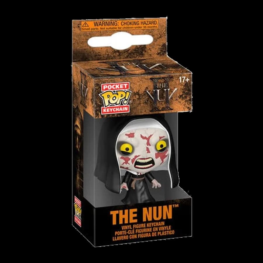 FUNKO POCKET POP! THE NUN II - THE NUN VINYL FIGURE KEYCHAIN