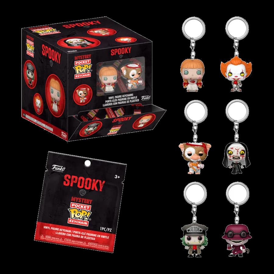 FUNKO POCKET POP! SPOOKY (BLIND BAG/RANDOM) VINYL FIGURE KEYCHAIN