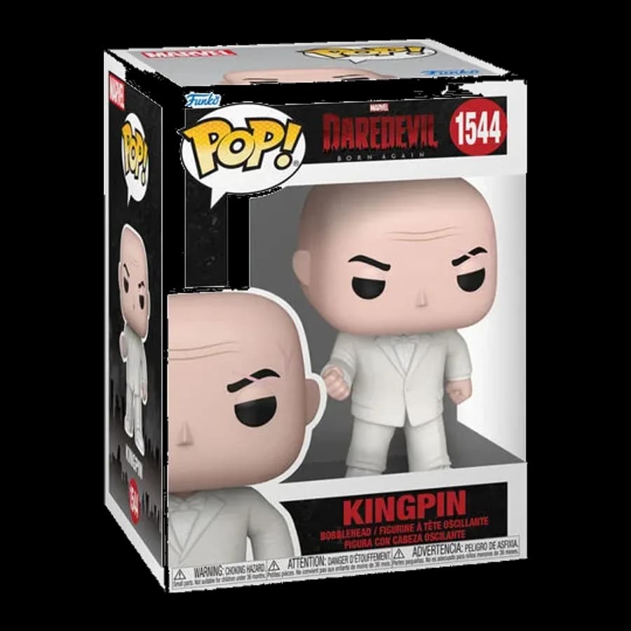 FUNKO POP! MARVEL: DAREDEVIL BORN AGAIN - KINGPIN #1544 VINYL FIGURE