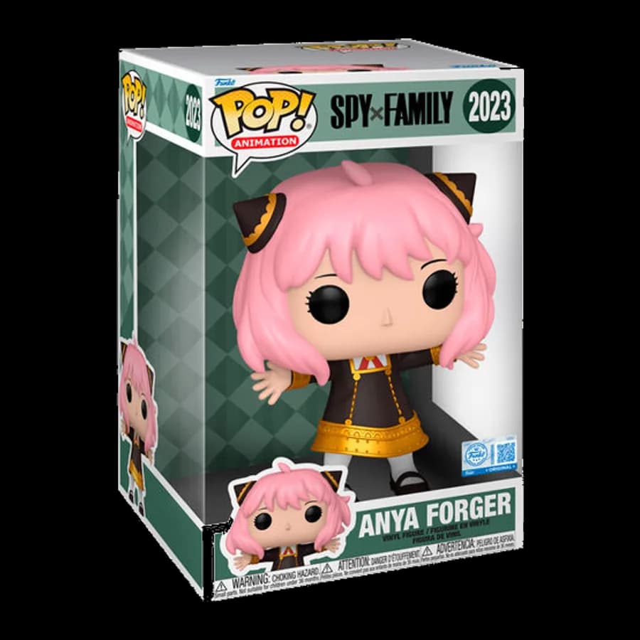 FUNKO POP! JUMBO: SPY X FAMILY - ANYA FORGER #2023 VINYL FIGURE (10'')