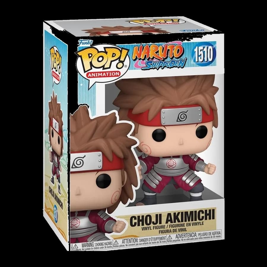 FUNKO POP! ANIMATION: NARUTO SHIPPUDEN - CHOJI AKIMICHI #1510 VINYL FIGURE