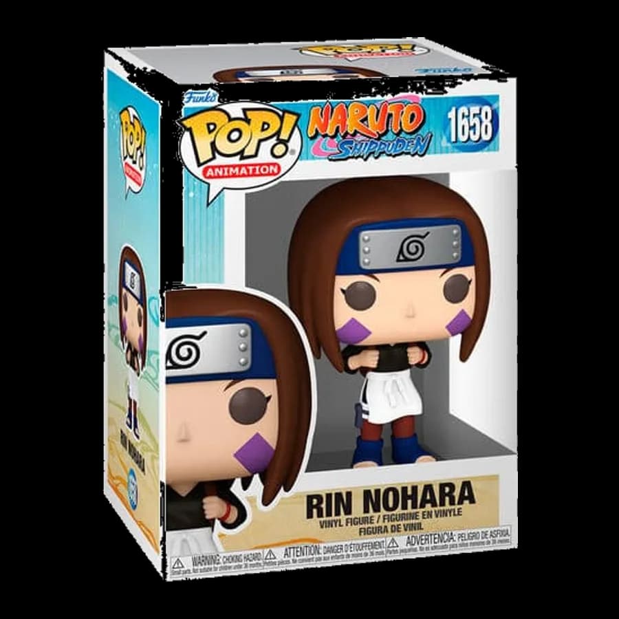 FUNKO POP! ANIMATION: NARUTO SHIPPUDEN - RIN NOHARA #1658 VINYL FIGURE