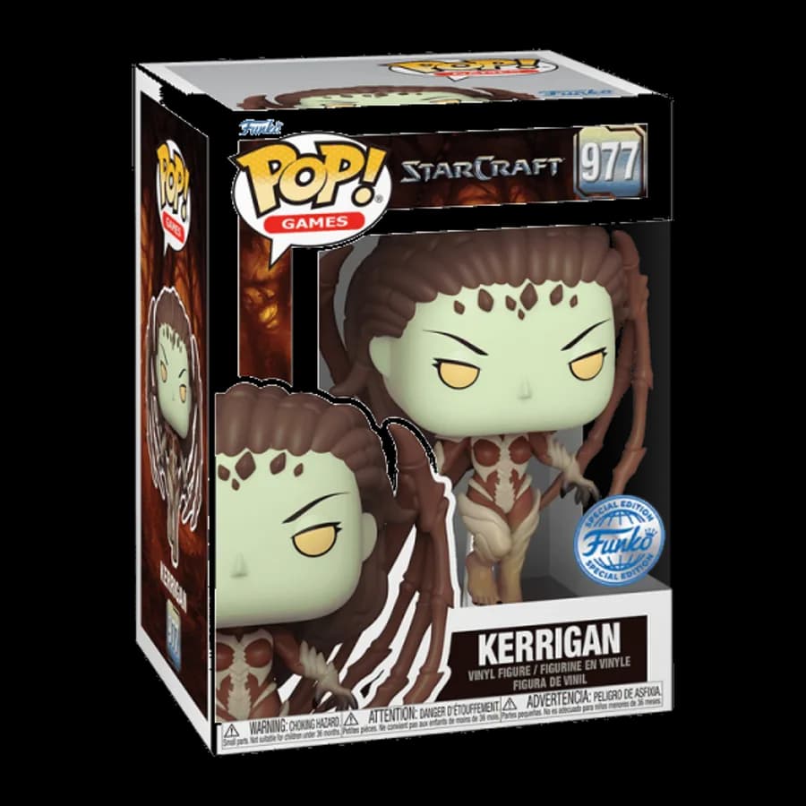 FUNKO POP! GAMES: STARCRAFT 2 - KERRIGAN WITH WINGS (SPECIAL EDITION) #977 VINYL FIGURE
