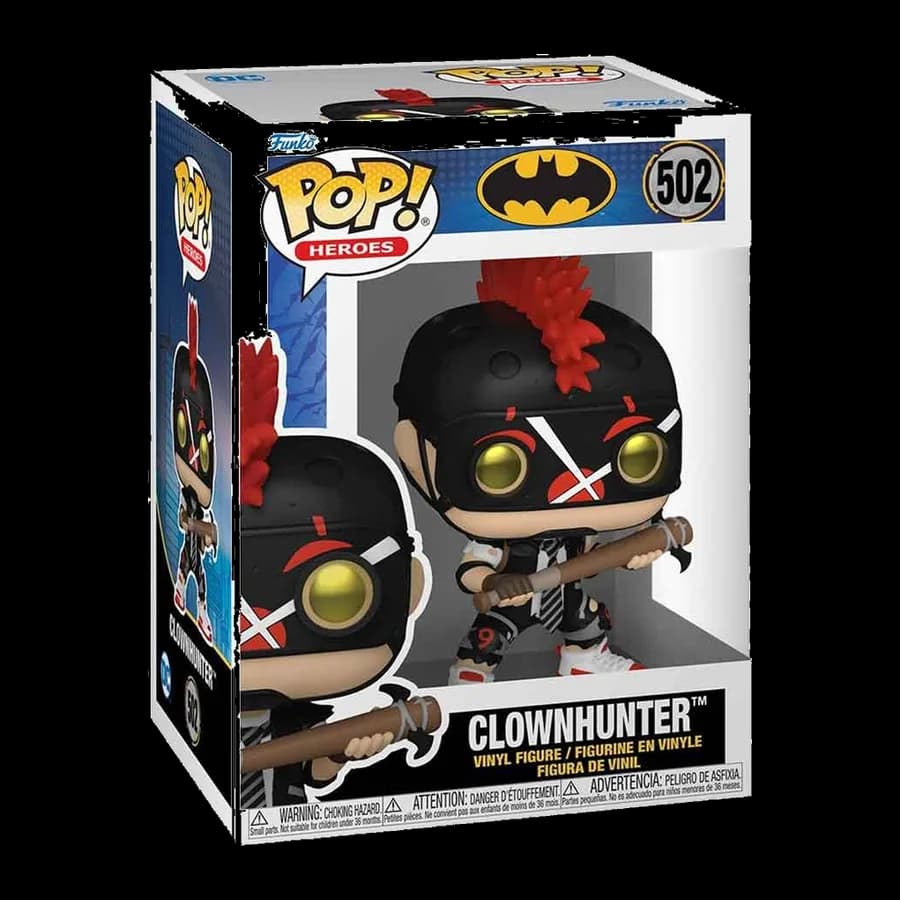 FUNKO POP! HEROES: DC COMICS - CLOWNHUNTER #502 VINYL FIGURE