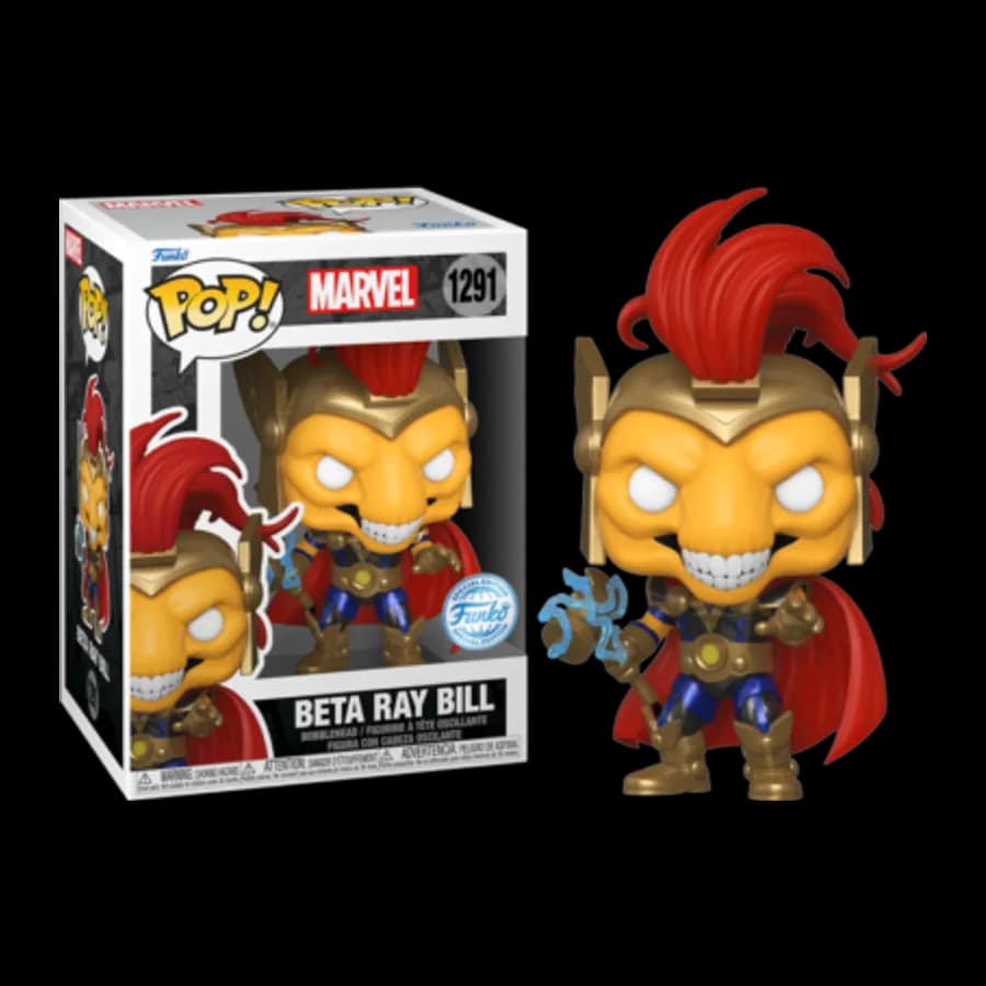 FUNKO POP! MARVEL: BETA RAY BILL (SPECIAL EDITION) #1291 BOBBLE-HEAD VINYL FIGURE