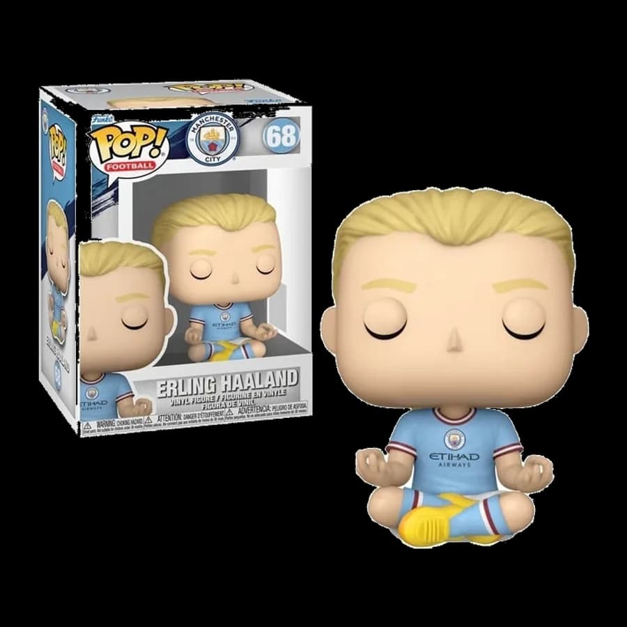 FUNKO POP! FOOTBALL: MANCHESTER CITY - ERLING HAALAND #68 VINYL FIGURE