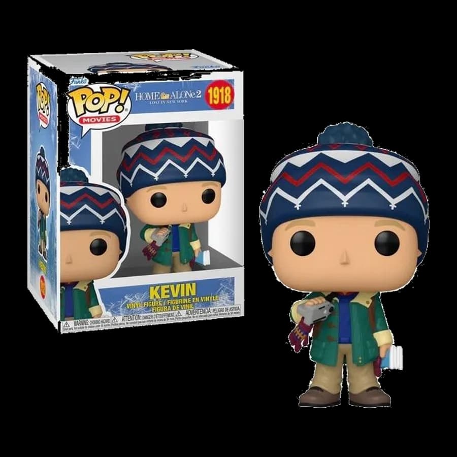 FUNKO POP! MOVIES: HOME ALONE 2 LOST IN NEW YORK - KEVIN #1918 VINYL FIGURE