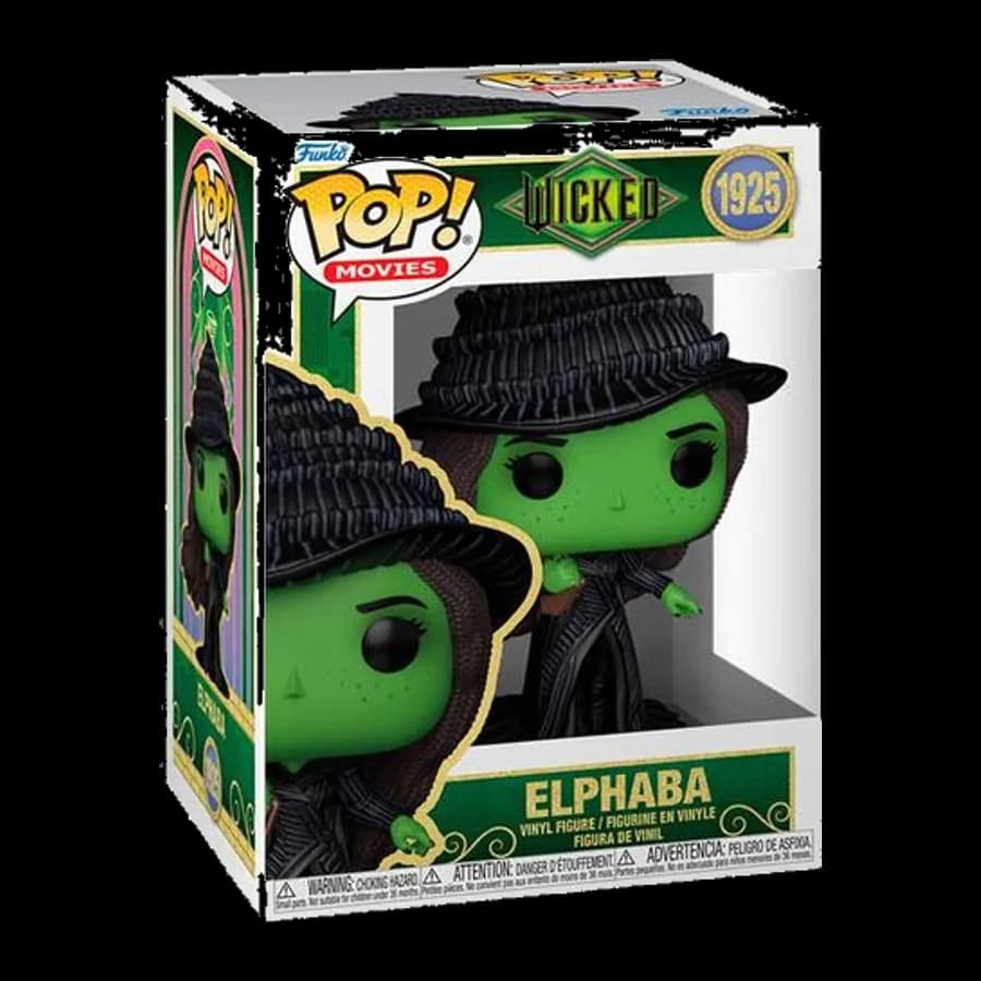FUNKO POP! MOVIES: WICKED - ELPHABA #1925 VINYL FIGURE