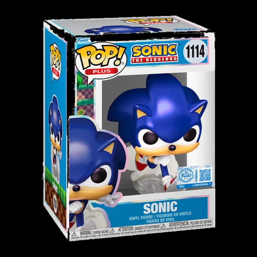 FUNKO POP! PLUS: SONIC THE HEDGEHOG - SONIC (SPECIAL EDITION) #1114 VINYL FIGURE