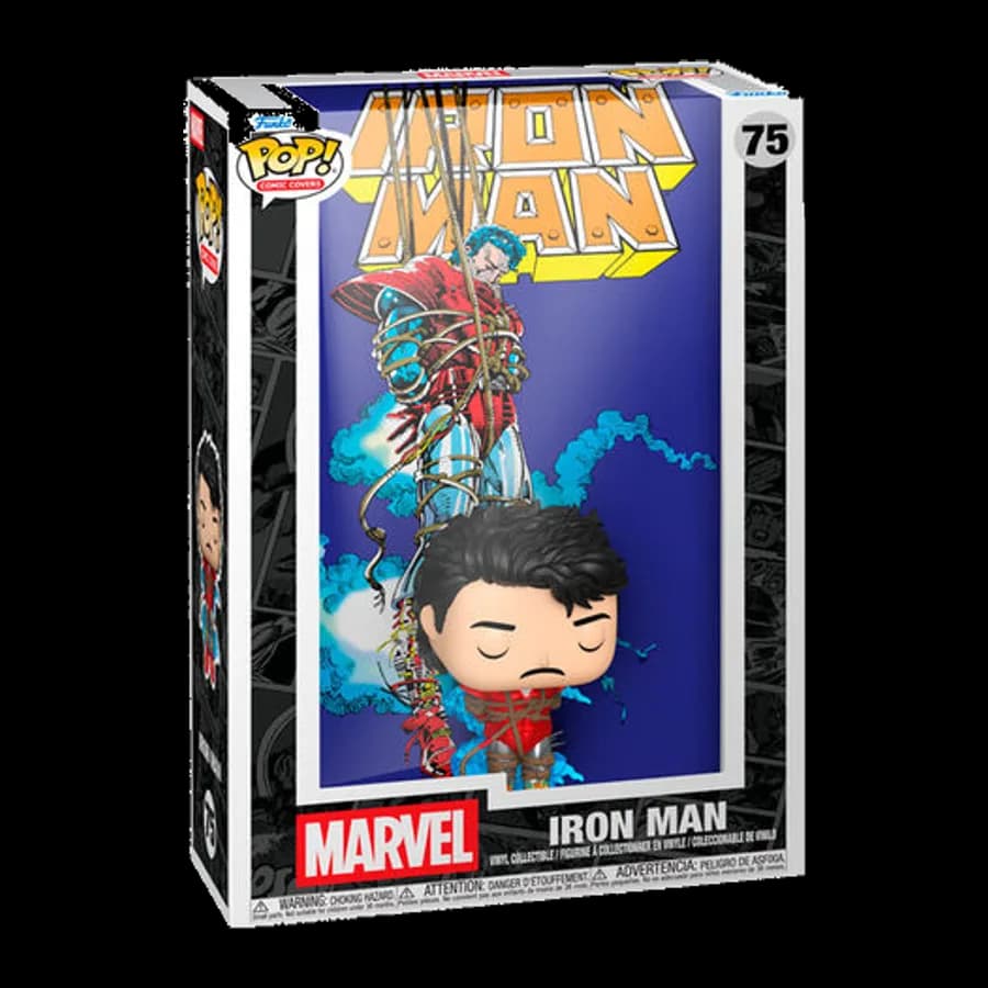 FUNKO POP! COMIC COVER: MARVEL - IRON MAN ('68) #75 VINYL FIGURE