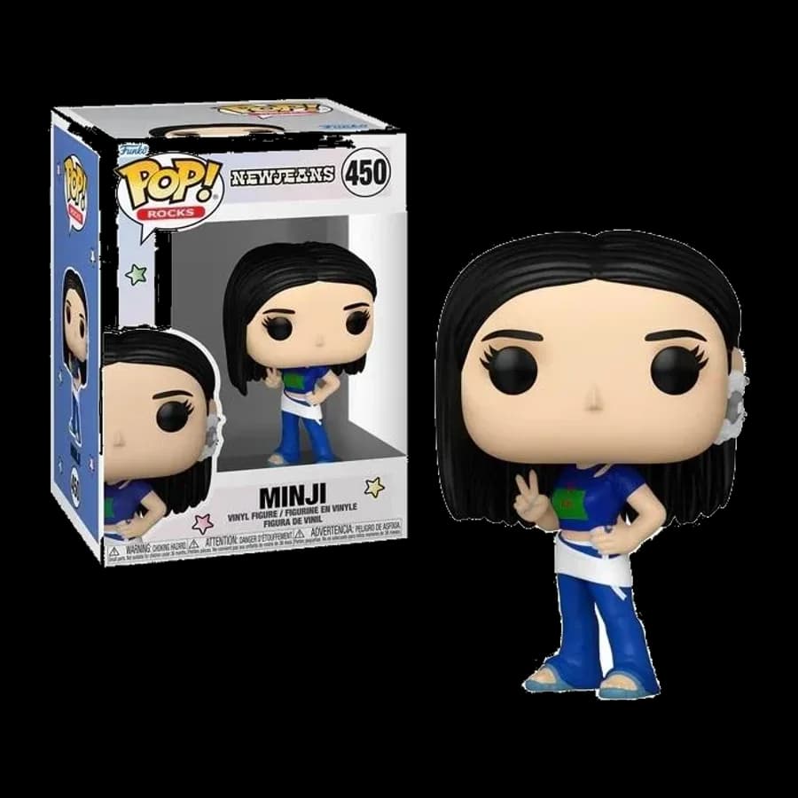 FUNKO POP! ROCKS: NEW JEANS - MINJI #450 VINYL FIGURE