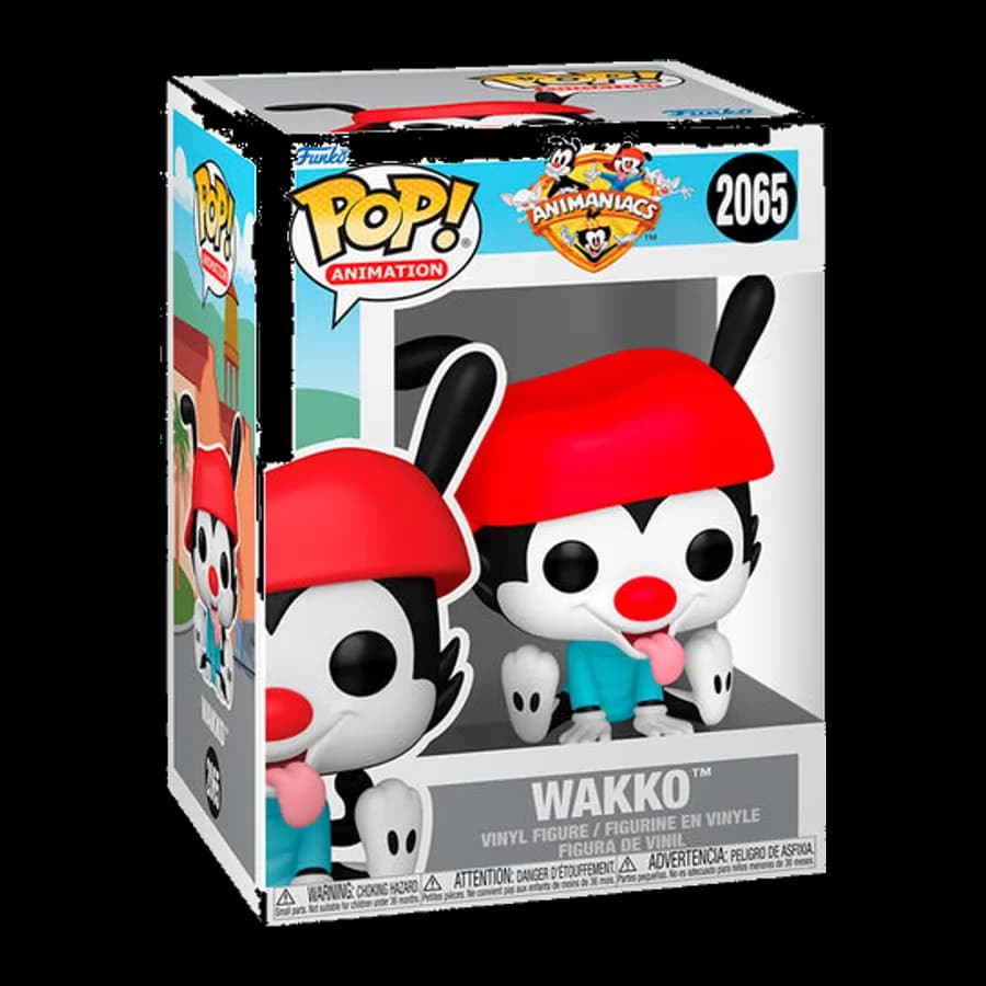 FUNKO POP! ANIMATION: ANIMANIACS - WAKKO #2065 VINYL FIGURE