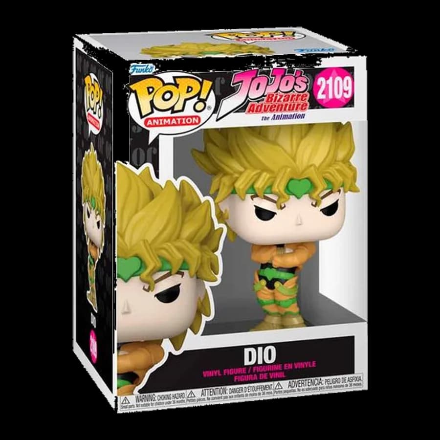 FUNKO POP! ANIMATION: JOJO'S BIZARRE ADVENTURE - DIO #2109 VINYL FIGURE
