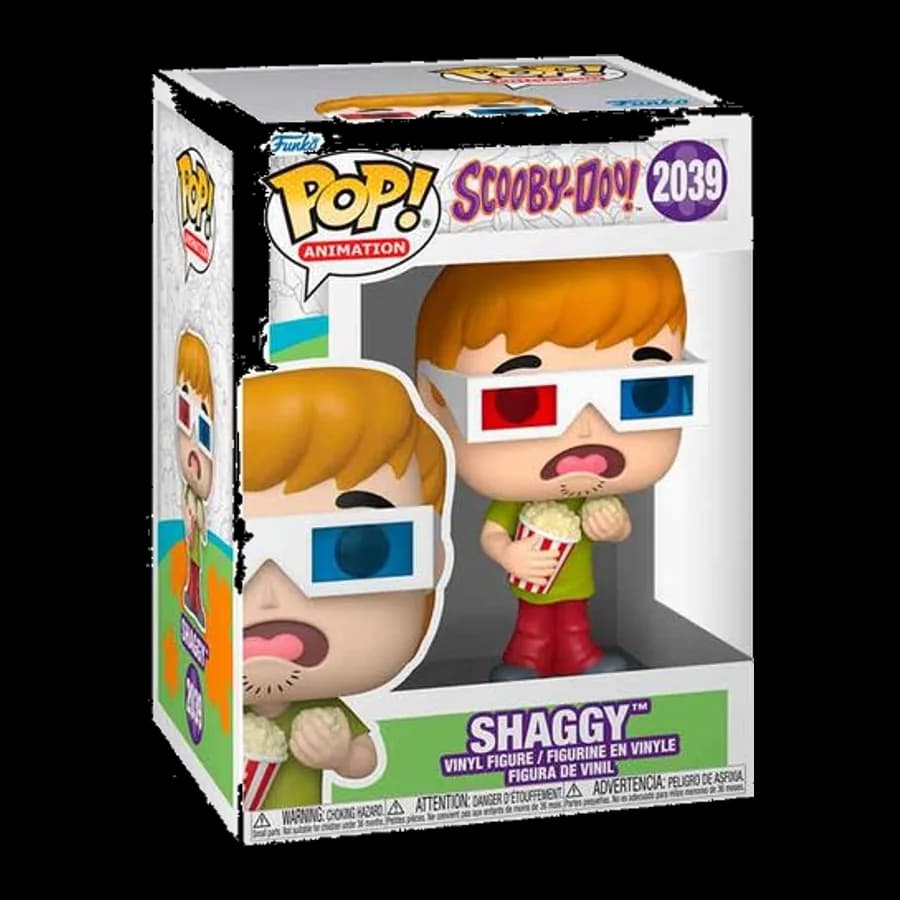 FUNKO POP! ANIMATION: SCOOBY DOO - SHAGGY #2039 VINYL FIGURE