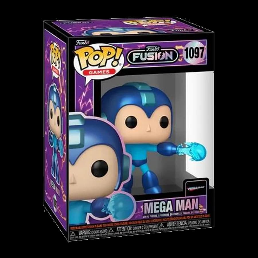 FUNKO POP! GAMES: FUNKO FUSION - MEGA MAN #1097 VINYL FIGURE