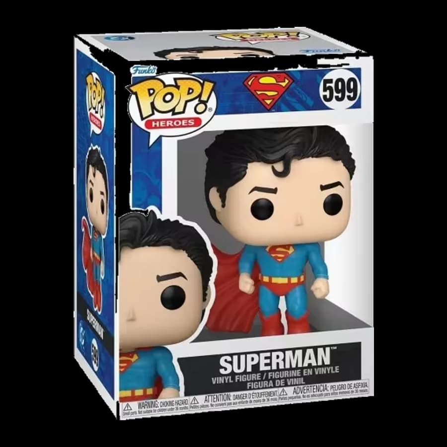 FUNKO POP! HEROES: DC NEW CLASSICS - SUPERMAN #599 VINYL FIGURE