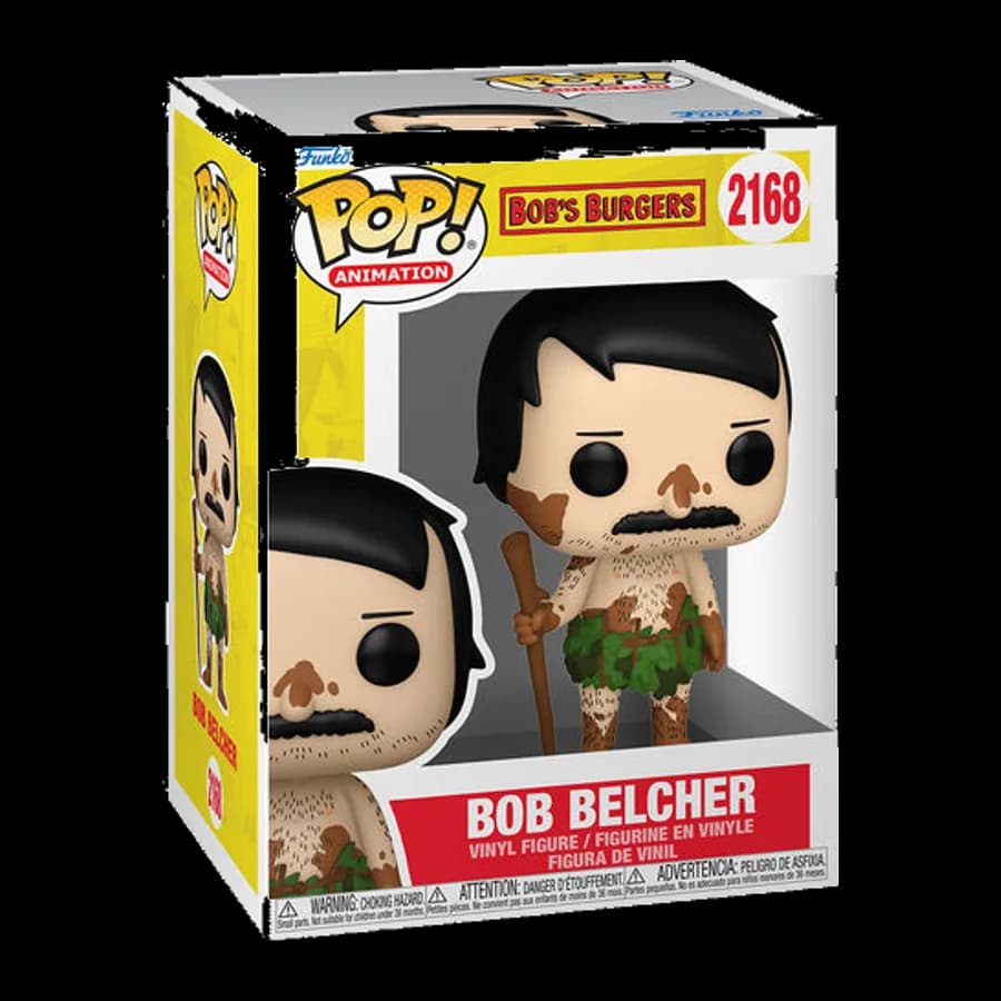 FUNKO POP! ANIMATION: BOB'S BURGERS - BOB BELCHER #2168 VINYL FIGURE